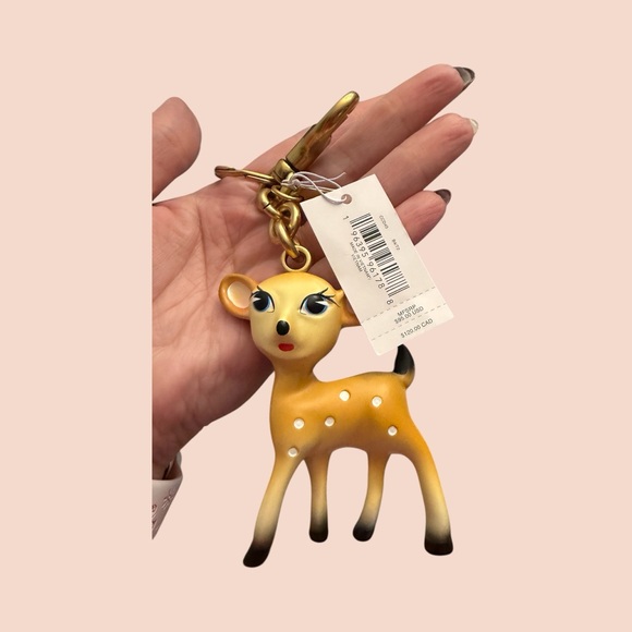 Coach Deer Bag Charm! - Picture 4 of 4